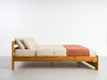 Łóżko sosnowe Lidia 120x200 dąb