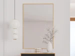 OUTLET - Lustro w dębowej ramie Taranto nr 4 dąb czysty olej 