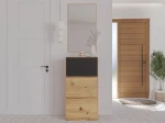 OUTLET - Lustro w dębowej ramie Taranto nr 4 dąb czysty olej 