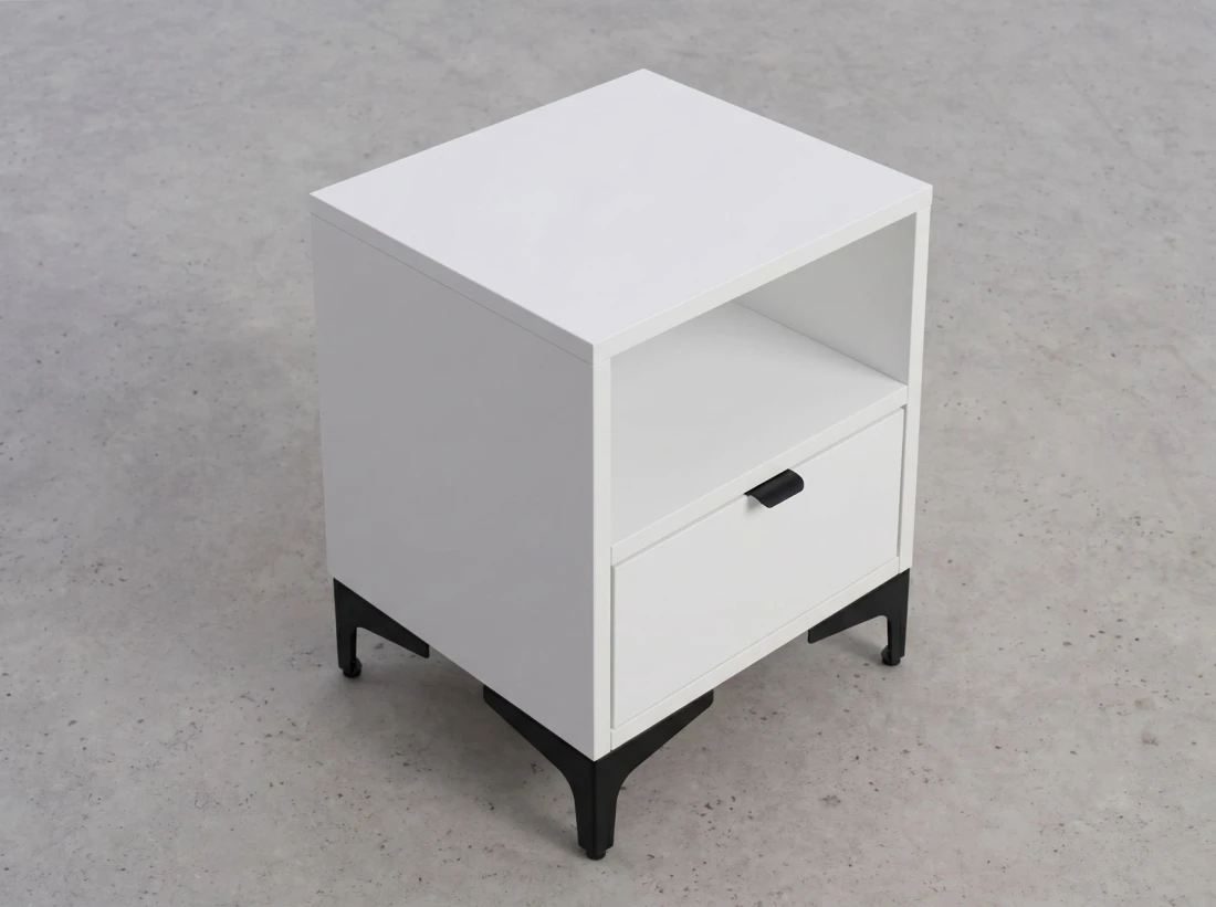 Szafka nocna 38x47 cm Nobio Biała