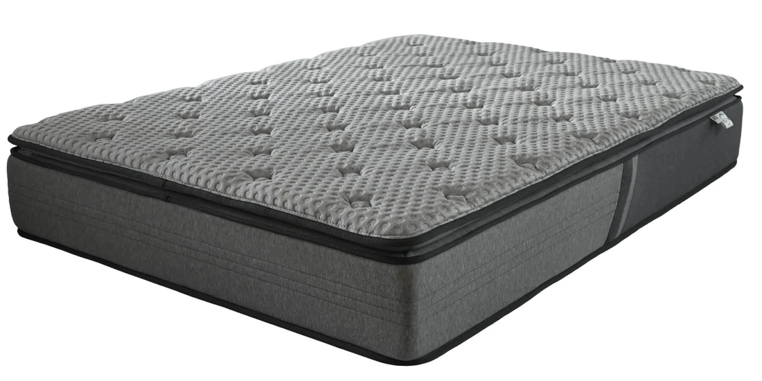 OUTLET - Materac kieszeniowy 160x200 Luxury Line Hera Bamboo Carbon 