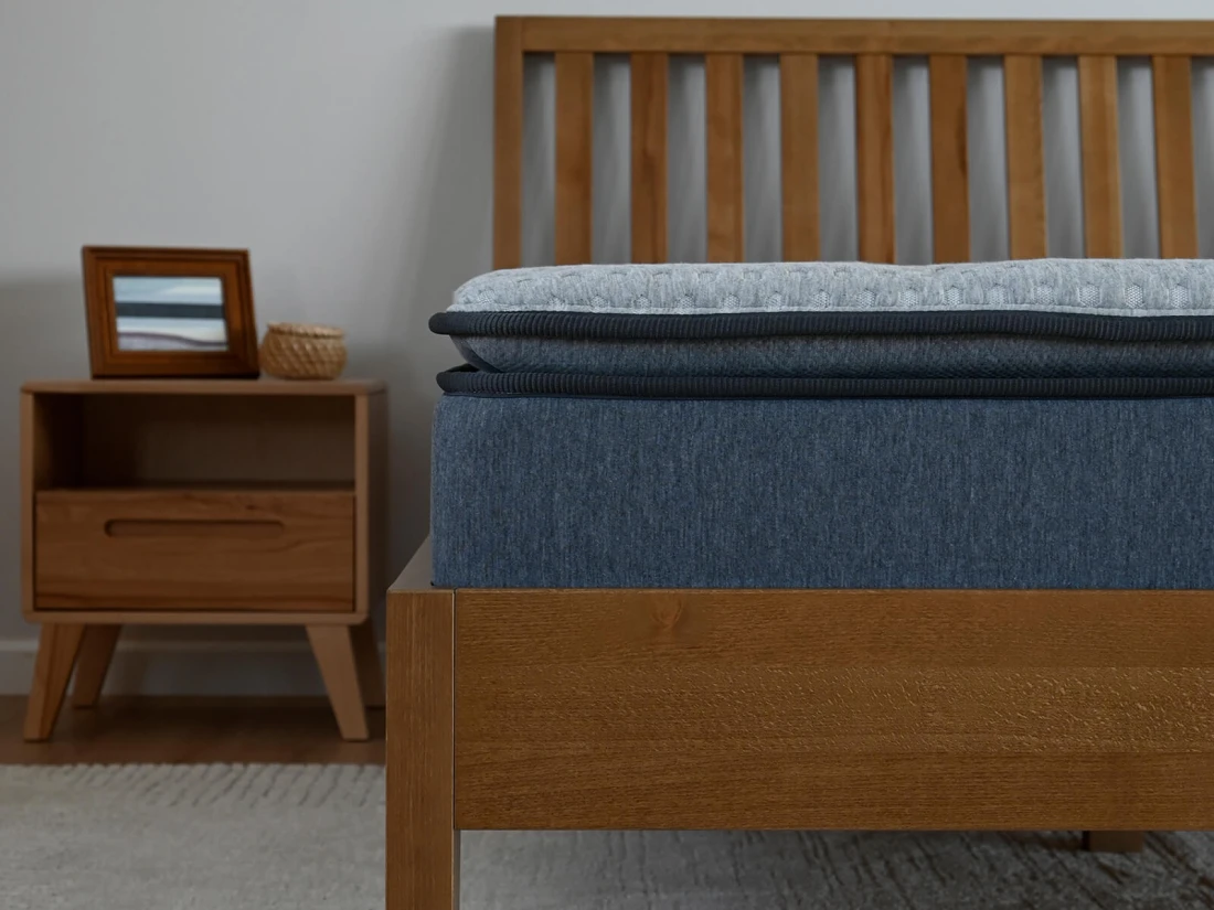 OUTLET - Materac kieszeniowy 160x200 Luxury Line Hera Bamboo Carbon 
