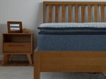 OUTLET - Materac kieszeniowy 160x200 Luxury Line Hera Bamboo Carbon 