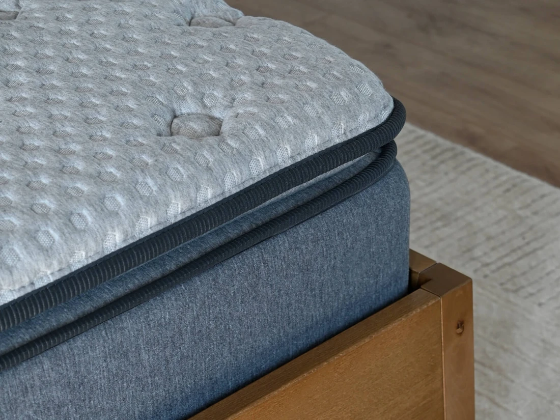 OUTLET - Materac kieszeniowy 160x200 Luxury Line Hera Bamboo Carbon 