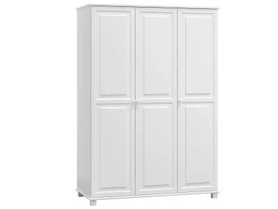 OUTLET - Szafa sosnowa 3D nr2 S120 biała 