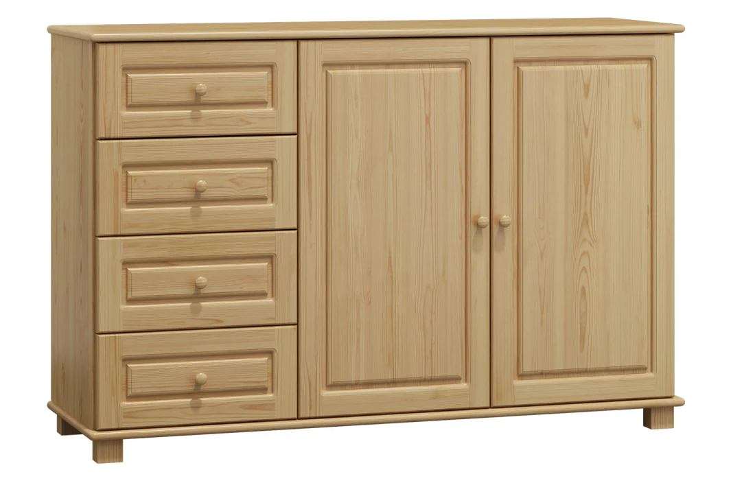 OUTLET - Komoda drewniana sosnowa 152 sosna 