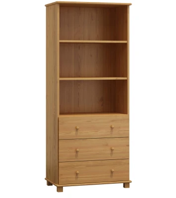 OUTLET - Biblioteczka drewniana nr8 olcha 