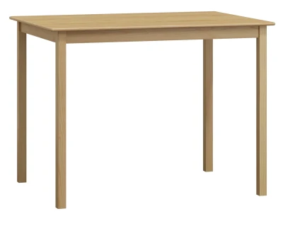 OUTLET - Stół prostokątny drewniany nr1 100x55 SOSNA 