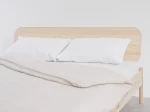 OUTLET - Łóżko drewniane sosnowe 160x200 Japandi sosna