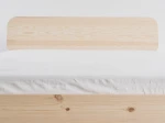 OUTLET - Łóżko drewniane sosnowe 160x200 Japandi sosna