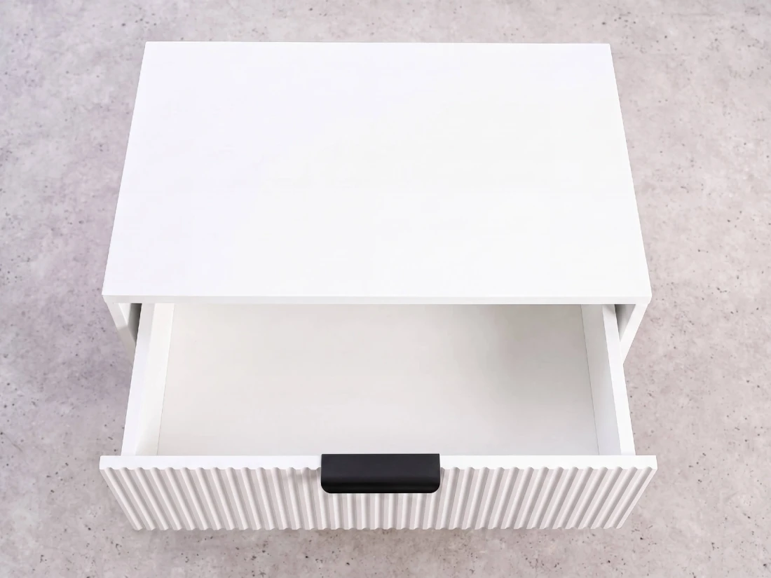 Szafka nocna 2S 60x39 cm Riff Biała