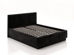 Łóżko tapicerowane lewitujące z pojemnikiem 180x200 TOP line 8 Bluve 19 Czarny