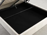  Łóżko tapicerowane z pojemnikiem 120x200 TOP line 9 Bluvel 22 Beżowy