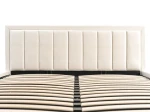  Łóżko tapicerowane z pojemnikiem 180x200 TOP line 9 Bluvel 22 Beżowy