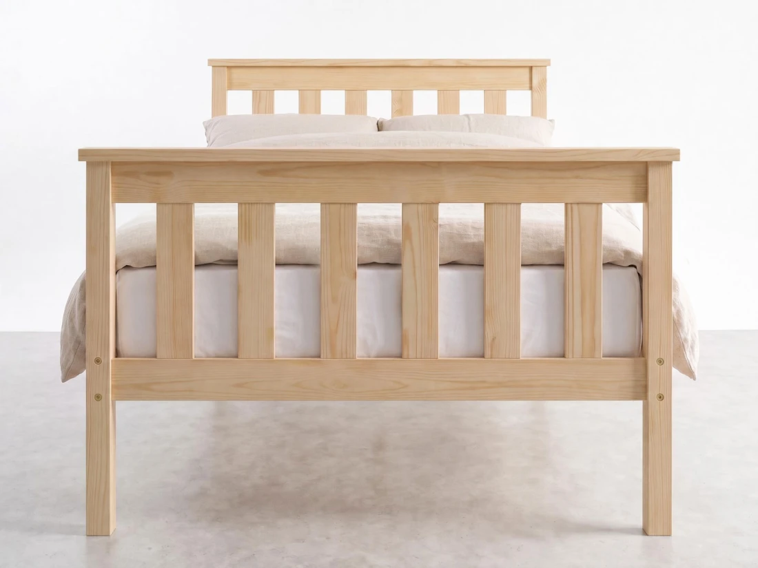 Łóżko drewniane 90x200  w kolorze sosna