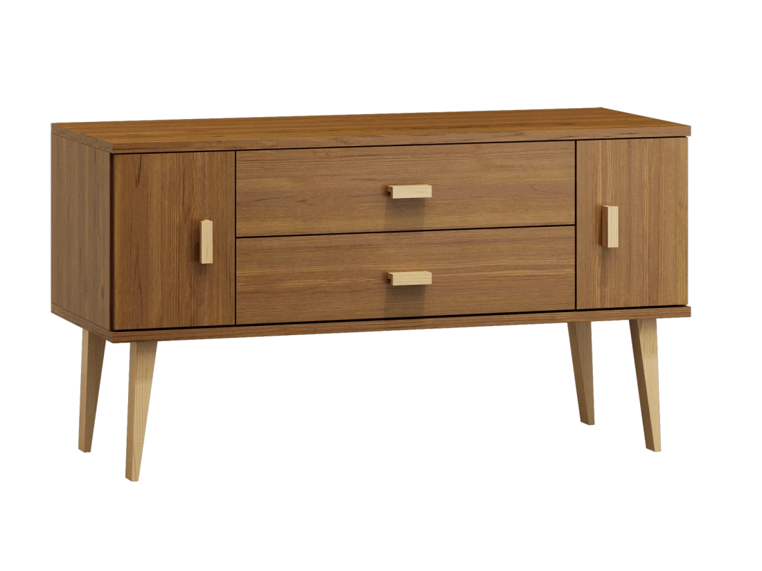 OUTLET - Komoda sosnowa drewniana Venuci nr3 120 cm 2s 