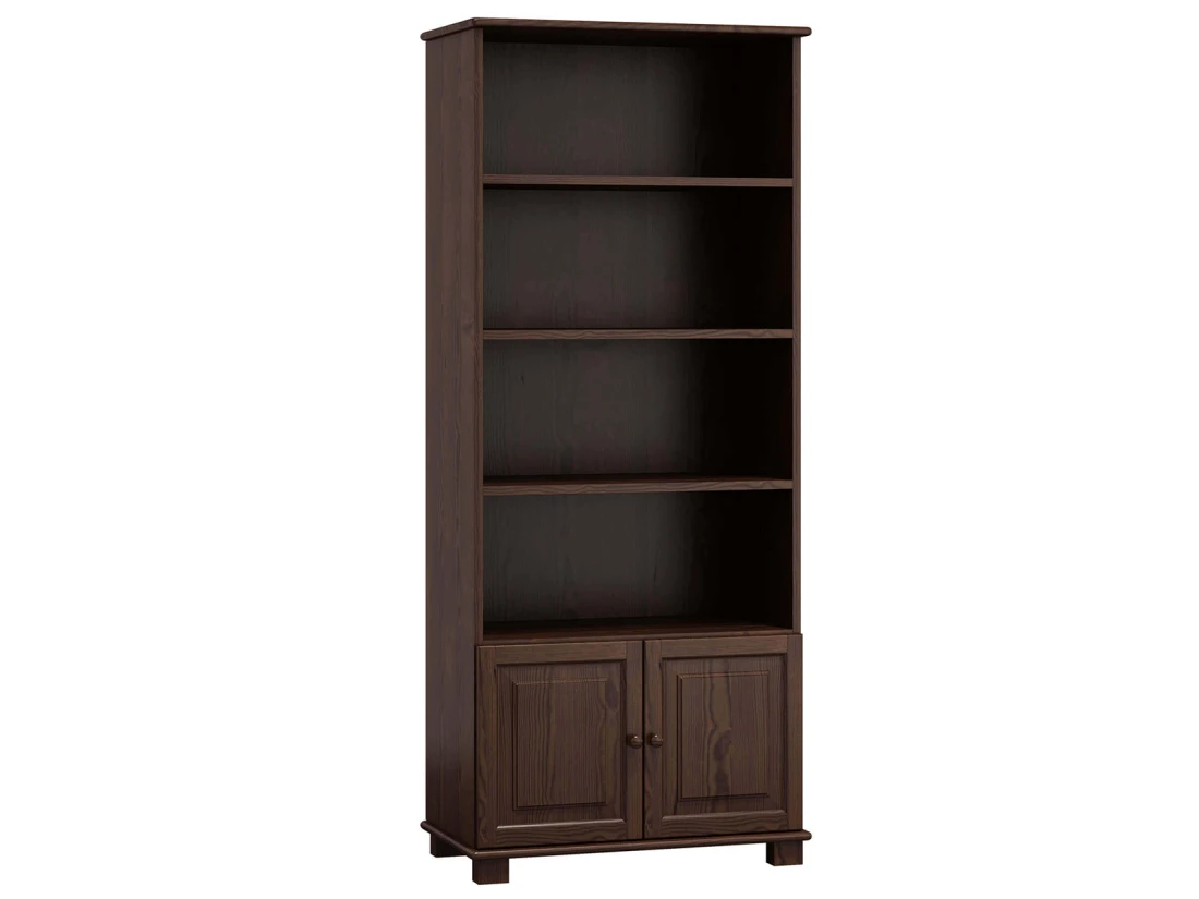 OUTLET - Biblioteczka sosnowa nr3 orzech 