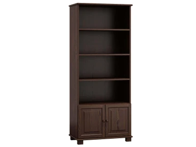 OUTLET - Biblioteczka sosnowa nr3 orzech 