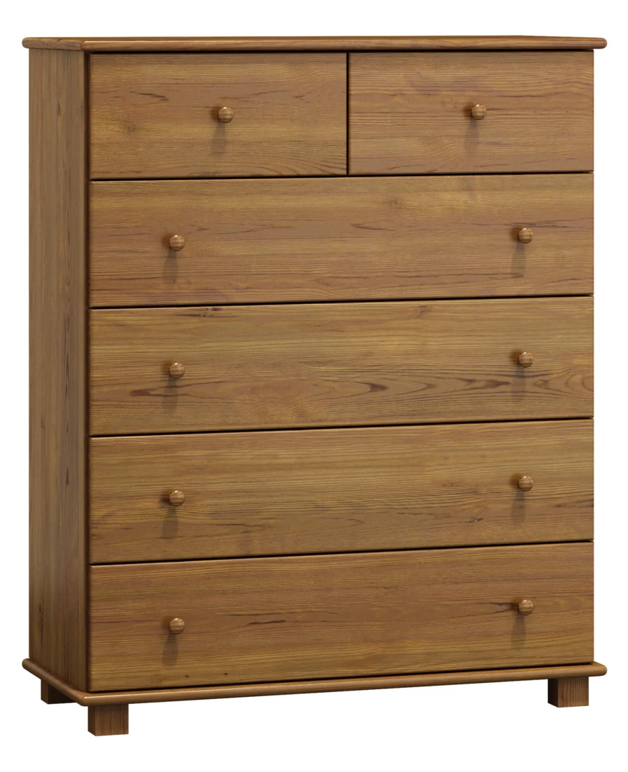 OUTLET - Komoda sosnowa drewniana nr10 g47 dąb 