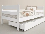 Łóżko dziecięce 160x80 z szufladą Kacperek białe