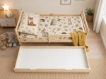 Łóżko dziecięce 160x80 z szufladą Kacperek sosna