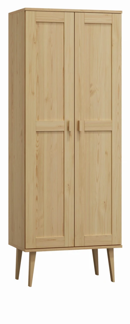 OUTLET - Szafa sosnowa Venuci 2D nr1 wieszak 89 cm 