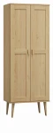 OUTLET - Szafa sosnowa Venuci 2D nr1 wieszak 89 cm 