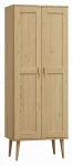 OUTLET - Szafa sosnowa Venuci 2D nr1 wieszak 89 cm 