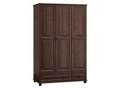 OUTLET - Szafa drewniana 3D nr1 S120 orzech 
