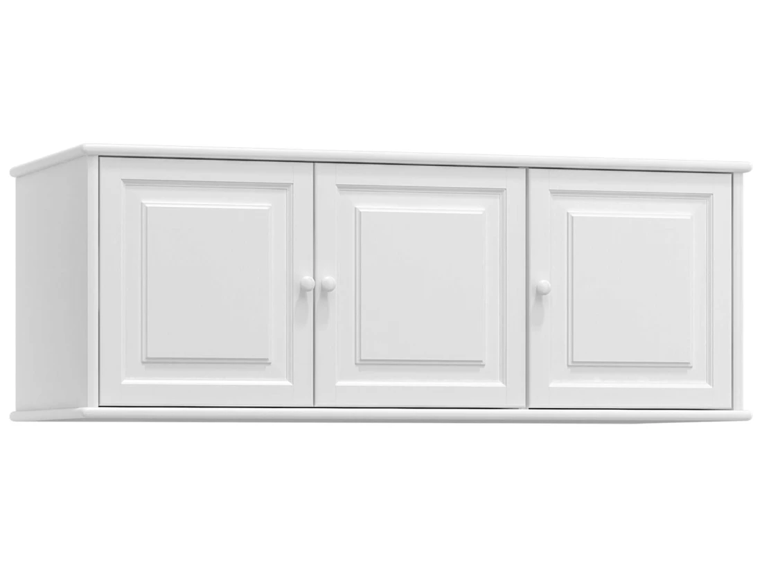 OUTLET - Nadstawka drewniana nr4 szer. 120cm biała 