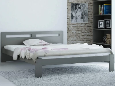 Outlet - Łóżko DMD1 160x200 Szare