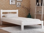 Łóżko sosnowe Nikola 90x200 białe