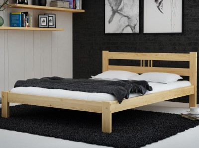 Łóżko sosnowe Nikola 160x200 sosna