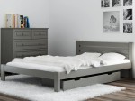 OUTLET - Łóżko sosnowe Azja 160x200 szare