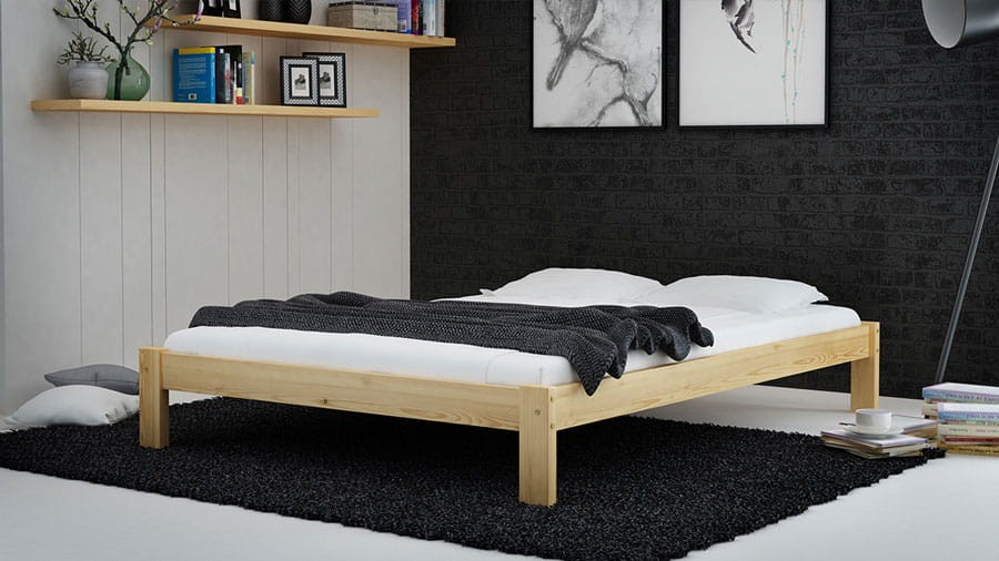 Łóżko sosnowe Liliana 160x200 sosna