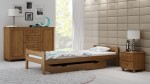 Łóżko drewniane Prima 90x200 eko dąb