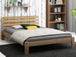 Łóżko sosnowe Klara 120x200 dąb